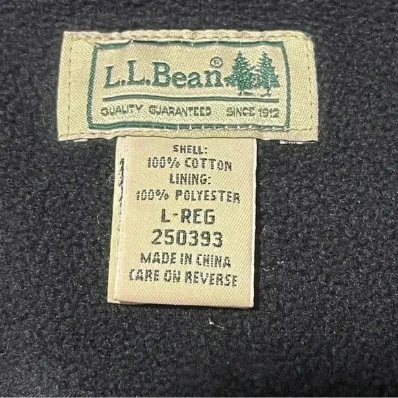 LL Bean Mens Extra Tall Fleece Lined Flannel Blue Plaid Long Sleeve Shirt - Picture 3 of 8